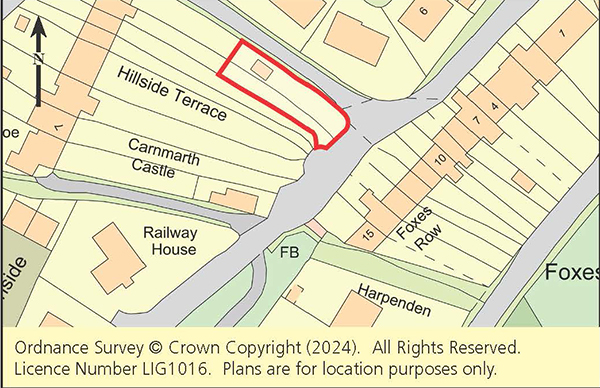 Lot: 128 - PARCEL OF FREEHOLD LAND IN VILLAGE LOCATION -
